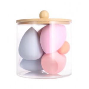 W7 Sponge Pot – Σφουγγαράκια Μακιγιάζ σε Πρακτικό Δοχείο Μακιγιάζ