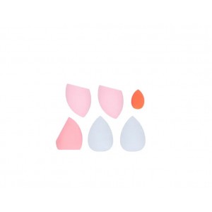 W7 Sponge Pot – Σφουγγαράκια Μακιγιάζ σε Πρακτικό Δοχείο Μακιγιάζ