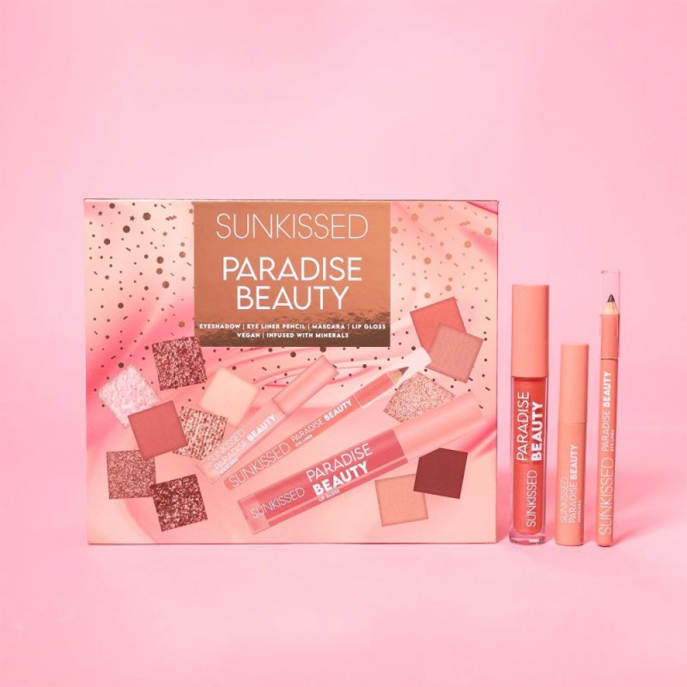 Sunkissed Paradise Beauty Booklet Set MAKEUP
