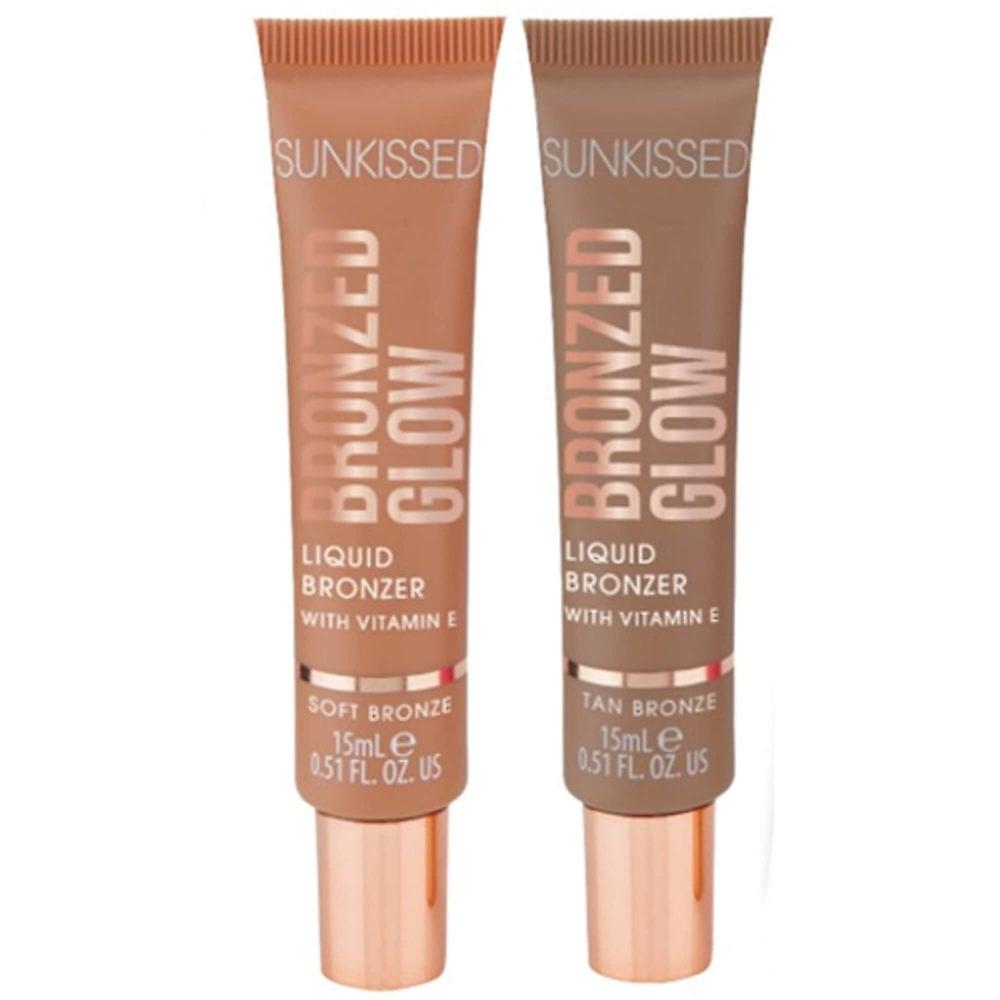 Sunkissed Bronzed Glow Liquid Bronzer Tan Bronze (15ml) MAKEUP