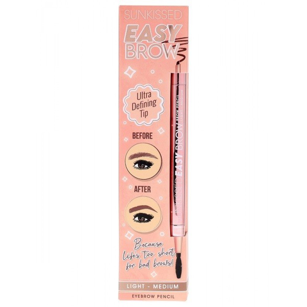 Sunkissed Easy Brow Pencil Light Medium MAKEUP