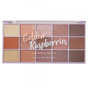 Sunkissed Golden Raspberries Eyeshadow Palette (25.5g) Μακιγιάζ
