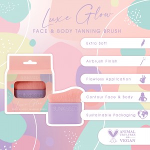 Sunkissed Luxe Glow Face And Body Tanning Brush Μακιγιάζ