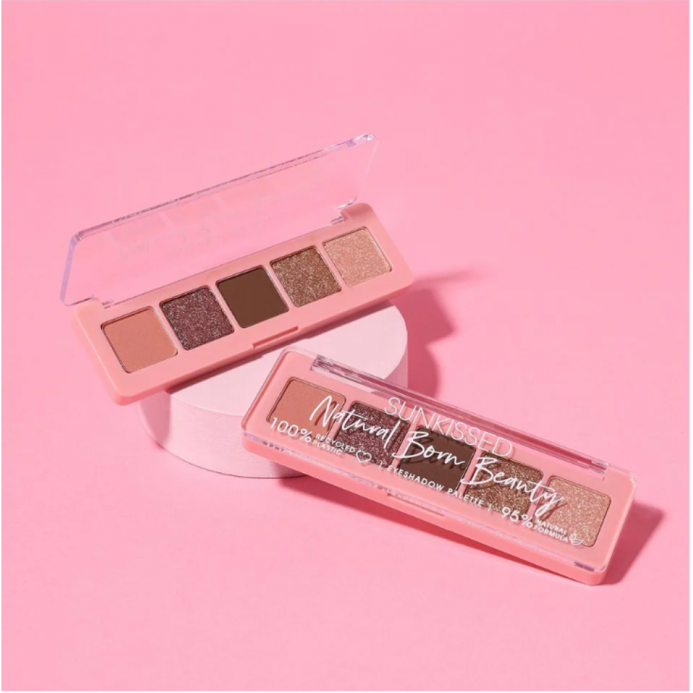 Sunkissed Natural Born Beauty Eyeshadow Palette (4.5g) MAKEUP