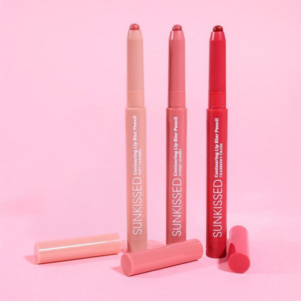 Sunkissed Soft Focus Contouring Lip Blur Pencil Cranberry Crush Shade (0.8g) MAKEUP