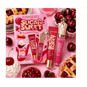 Sunkissed Sugar Sweet Lip Gloss and Conditioner Cherry Pie MAKEUP