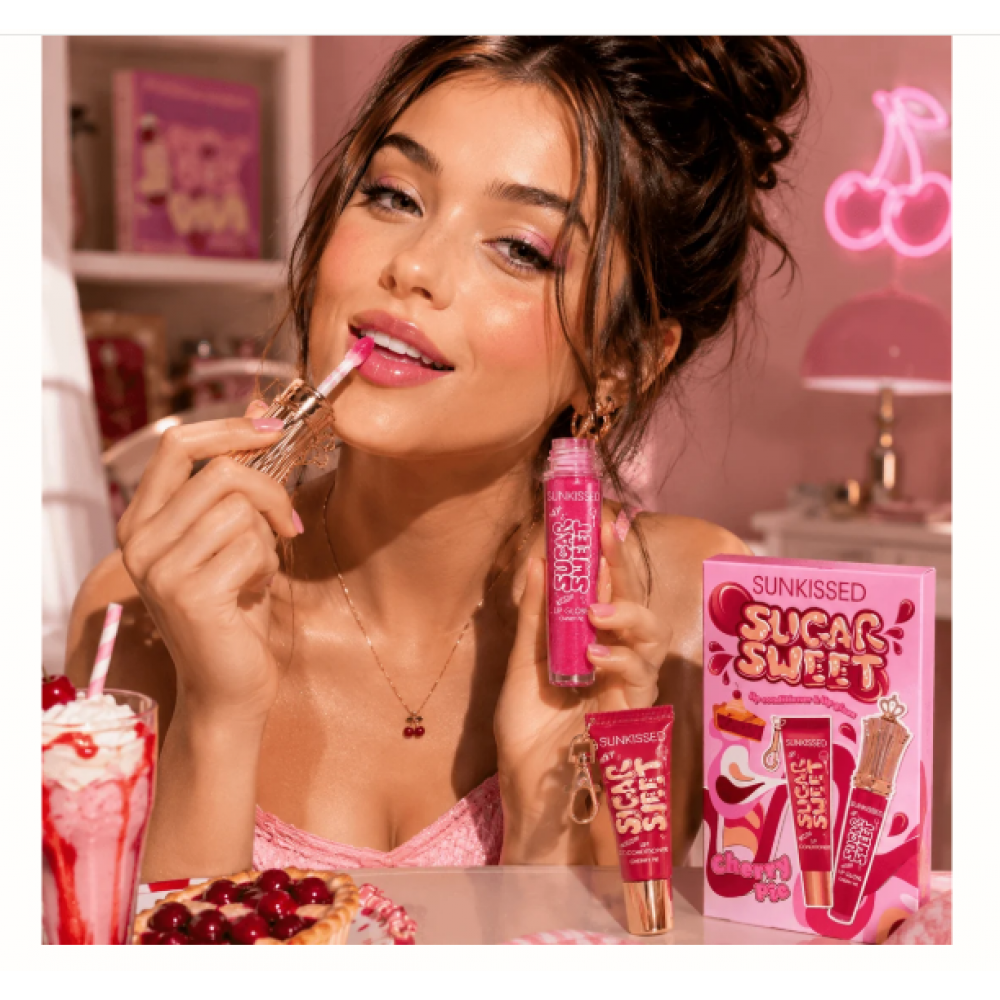 Sunkissed Sugar Sweet Lip Gloss and Conditioner Cherry Pie MAKEUP