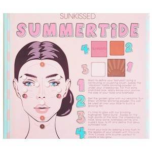Sunkissed Summertide Contour Face Palette (26g) MAKEUP