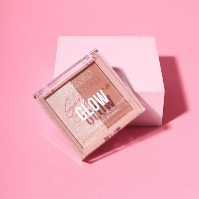 Sunkissed Gorgeous Glow Highligher And Bronzer Palette (10g)
