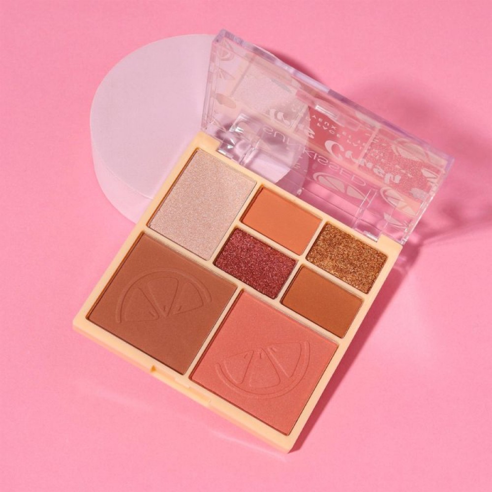 Sunkissed Citrus Crush Eyes And Face Palette (15.6g) Μακιγιάζ