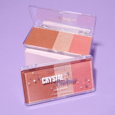 Sunkissed Crystal Contour Bronze - Blush - Highlight Trio (24g)