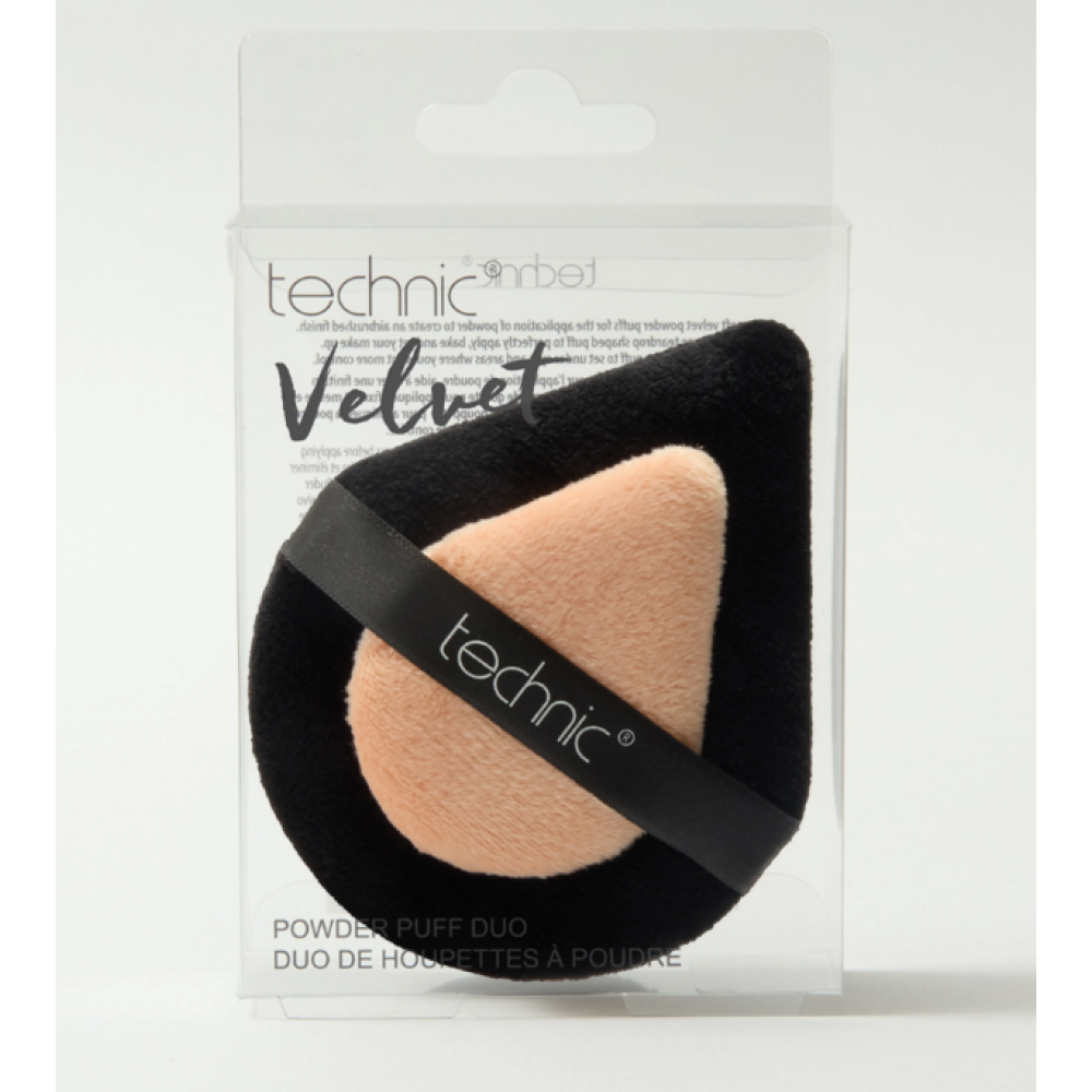Technic Velvet Powder Puff Duo MAKEUP