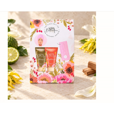 The Kind Edit Co. Spa Botanique Shower Pamper Set