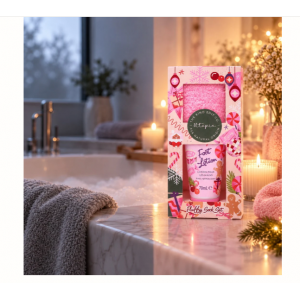 The Kind Edit Co. Utopia Fluffy Sock Set Floral Sandalwood 50ml ΣΕΤ ΔΩΡΟΥ