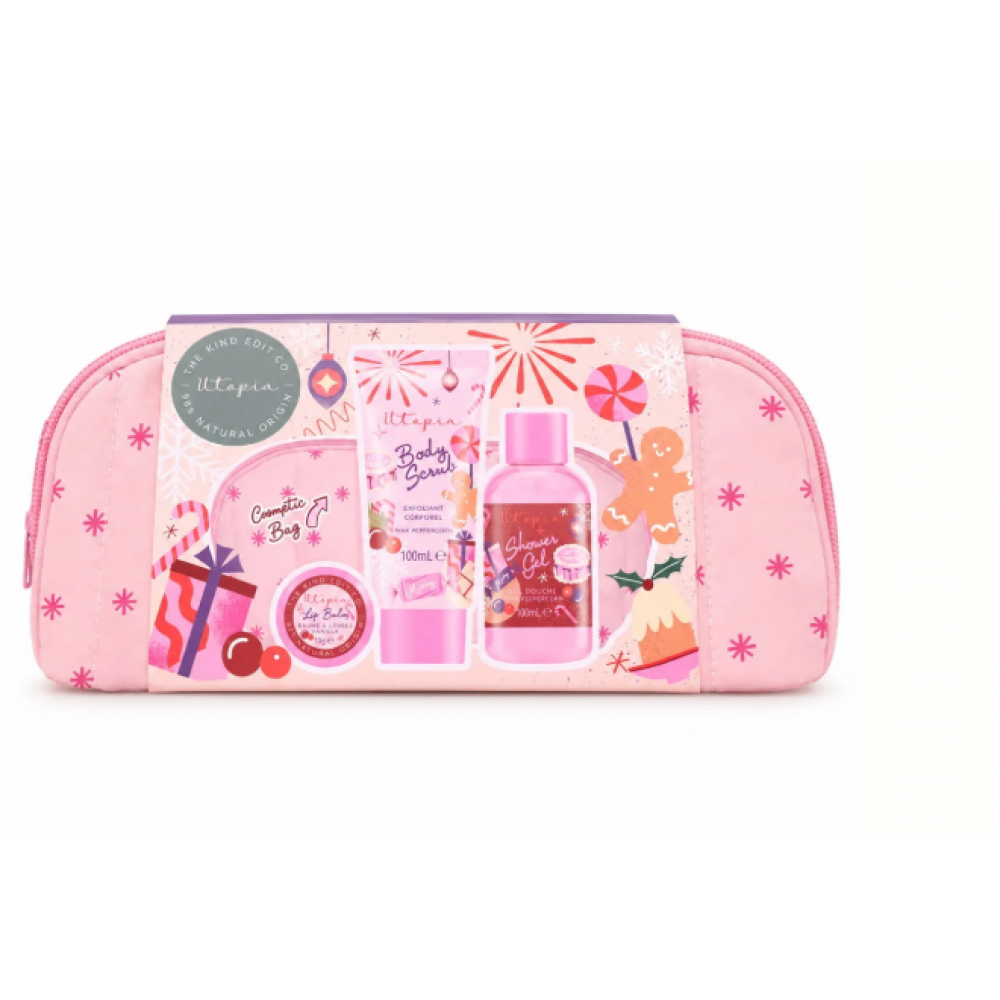The Kind Edit Co. Utopia Happiness Cosmetic Bag Gift Set BODY CARE