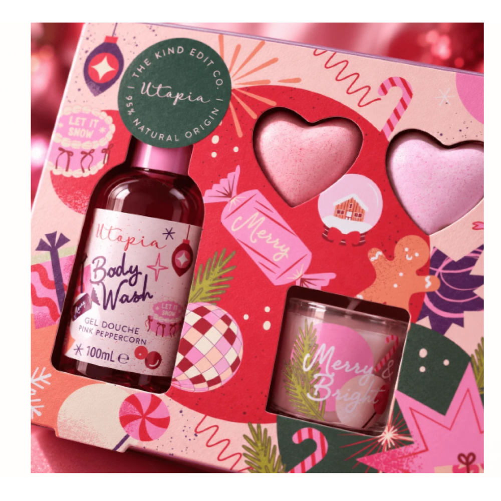 The Kind Edit Co. Utopia Relax and Bathe Gift Set BODY CARE