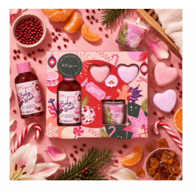 The Kind Edit Co. Utopia Relax and Bathe Gift Set