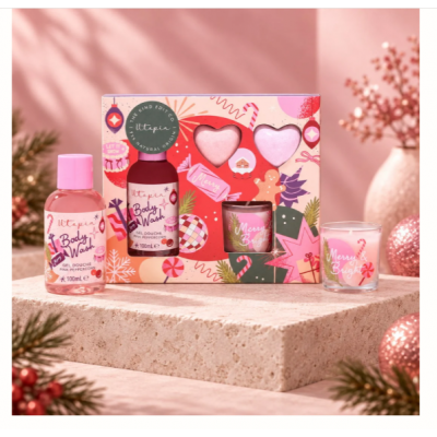The Kind Edit Co. Utopia Relax and Bathe Gift Set