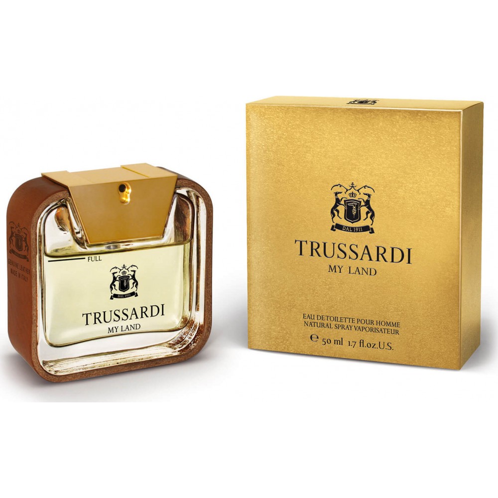Trussardi My Land Men Eau De Toilette Spray 50ml PERFUMES