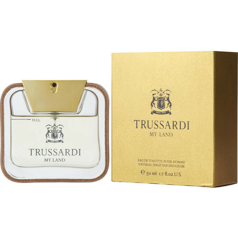 Trussardi My Land Men Eau De Toilette Spray 50ml PERFUMES