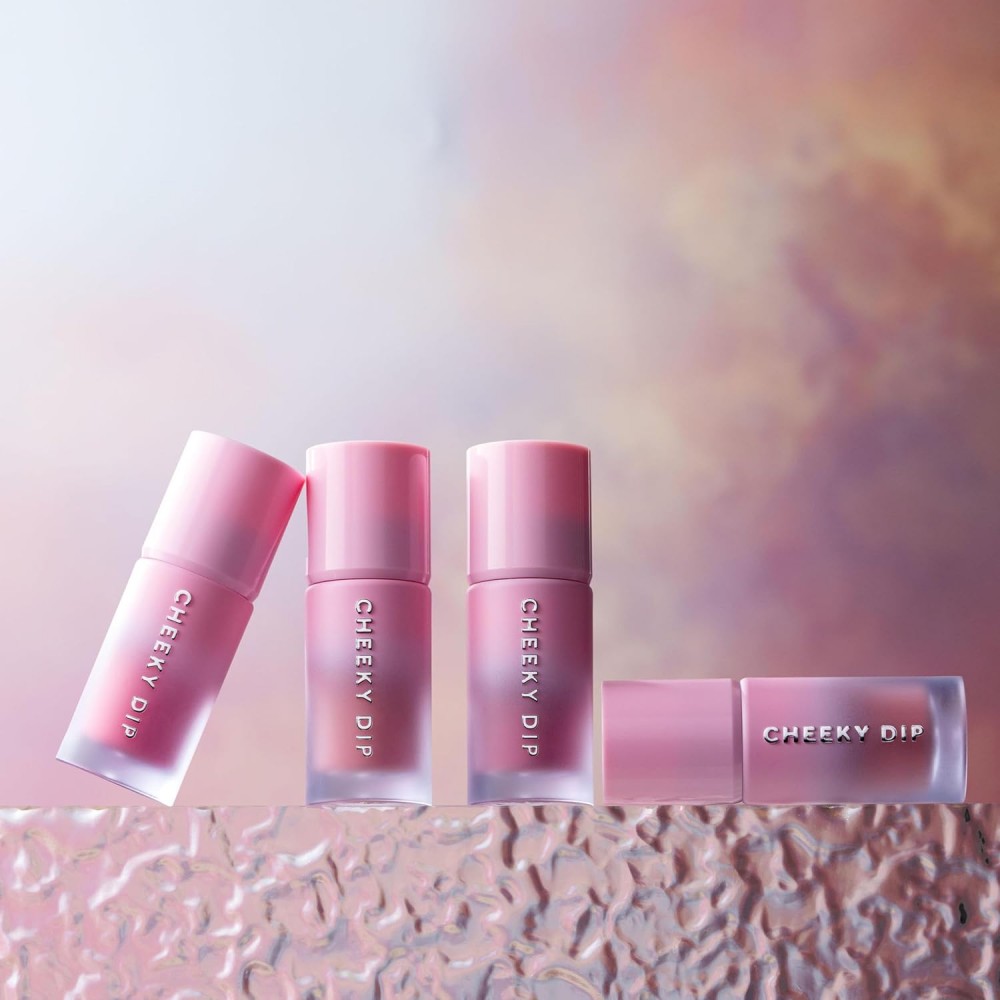 W7 Cheeky Dip Liquid Blusher Lustful MAKEUP