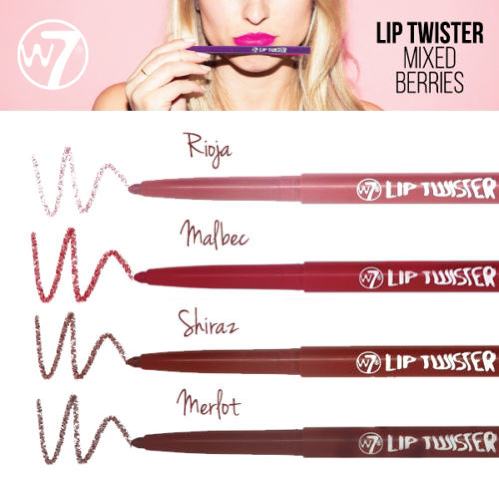 W7 Lip Twister Shiraz Μακιγιάζ