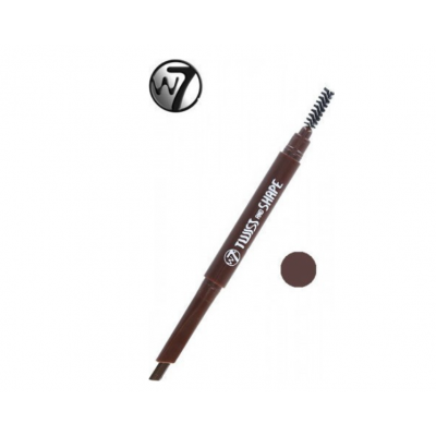 W7 Twist and Shape Combi Eye Brow Pencil Brown