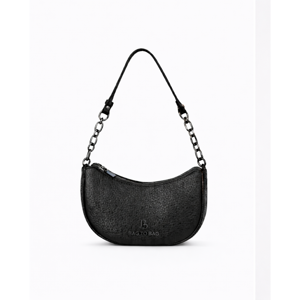 Bag to Bag μικρό τσαντακι ημισεληνο Black ACCESSORIES