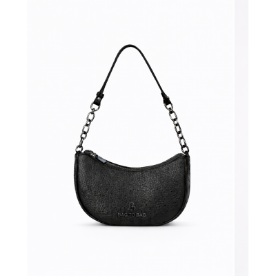 Bag to Bag μικρό τσαντακι ημισεληνο Black