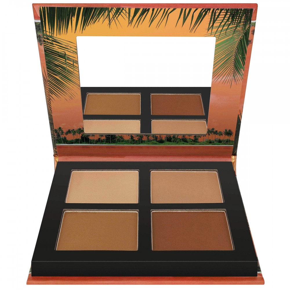 W7 Honolulu Silhouette Bronze and Contour Palette 18g Μακιγιάζ