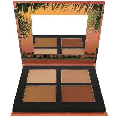 W7 Honolulu Silhouette Bronze and Contour Palette 18g