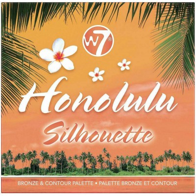 W7 Honolulu Silhouette Bronze and Contour Palette 18g