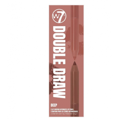 W7 Double Draw Lip Contour Duo Liners DEEP