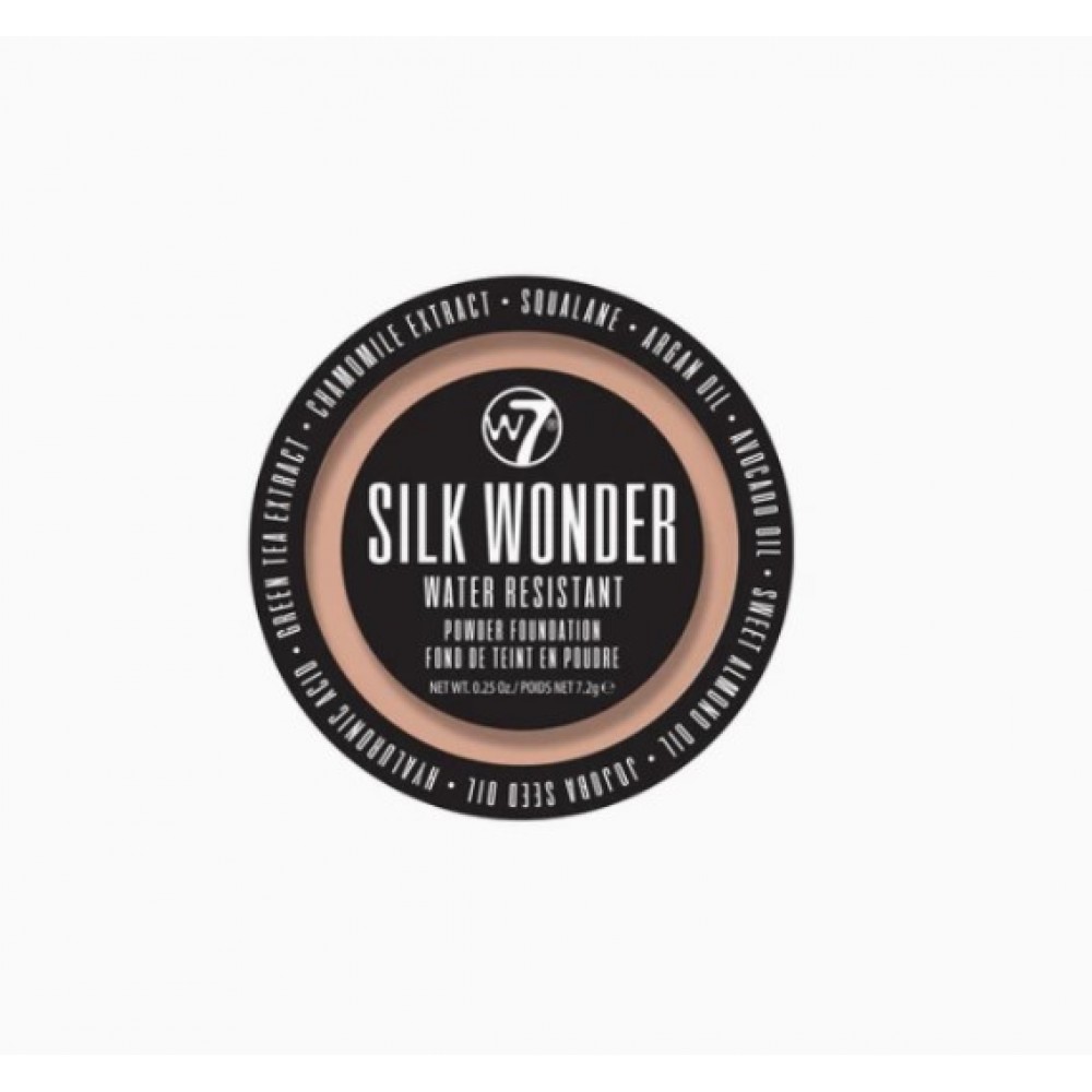 W7 Silk Wonder Powder Foundation – Warm Beige Μακιγιάζ