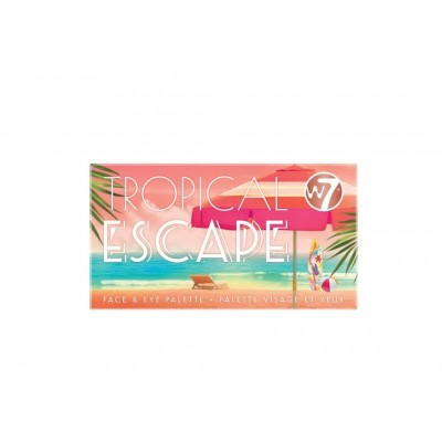 W7 Tropical Escape Face and Eye Palette – Bronze Bliss M D