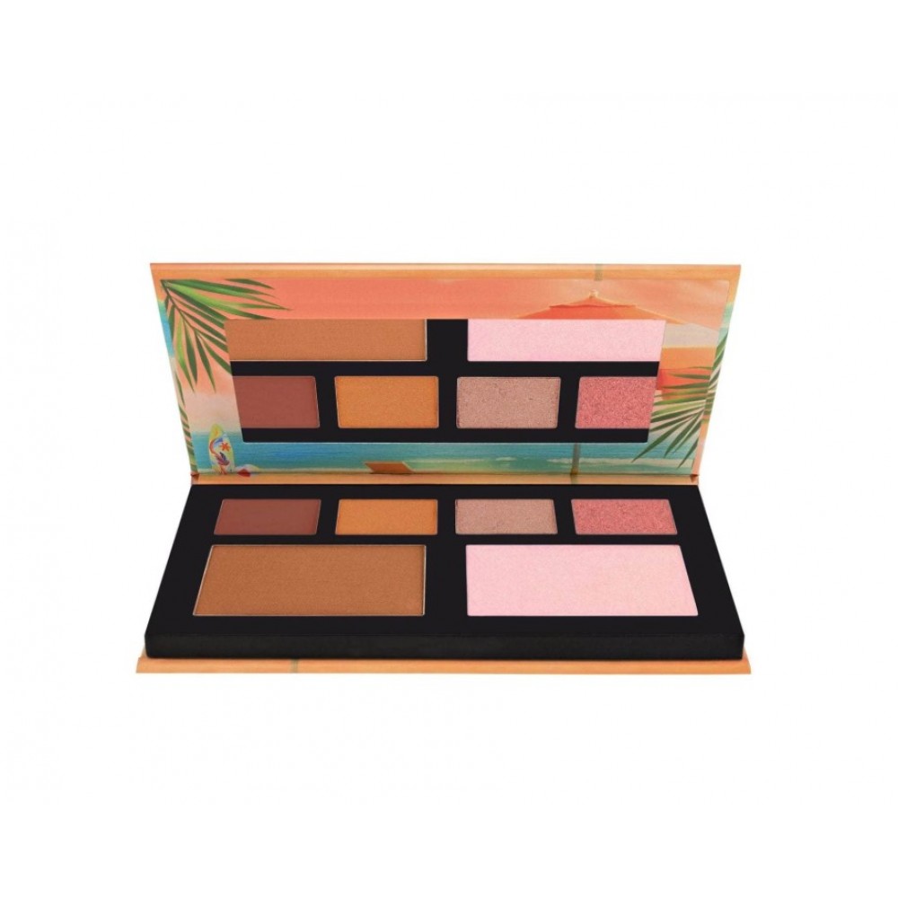 W7 Tropical Escape Face and Eye Palette – Bronze Bliss M D Μακιγιάζ