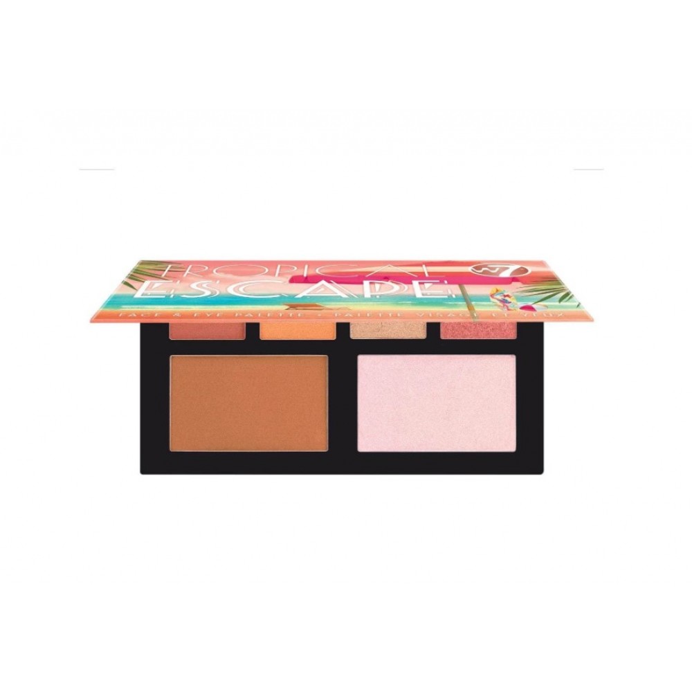 W7 Tropical Escape Face and Eye Palette – Bronze Bliss M D Μακιγιάζ