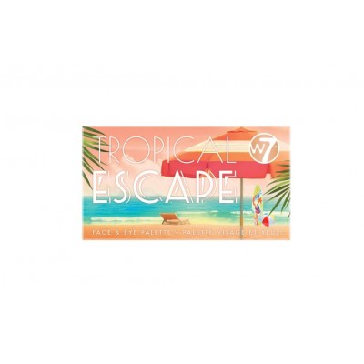 W7 Tropical Escape Face and Eye Palette – Golden Gaze L M