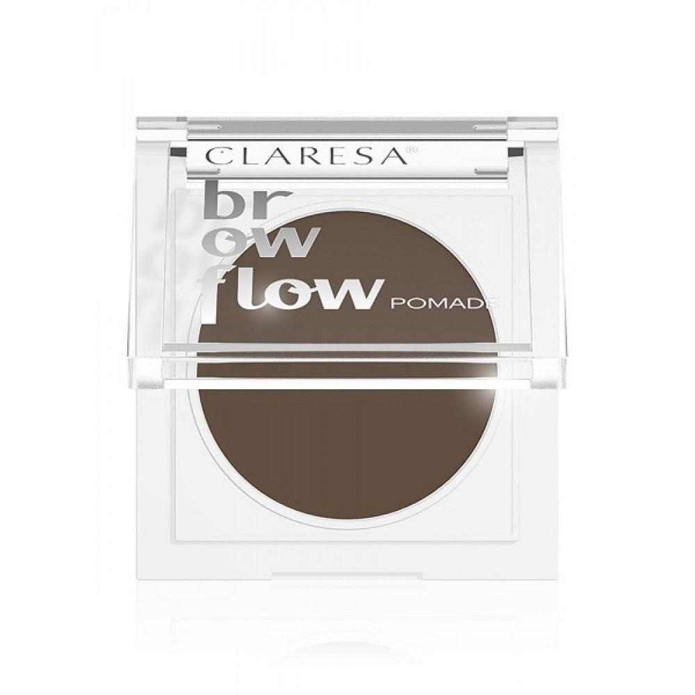 Claresa Brow Flow Eyebrow Pomade No 02 Medium Brown (3.5g) MAKEUP