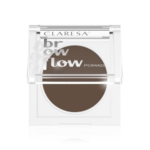 Claresa Brow Flow Eyebrow Pomade No 02 Medium Brown (3.5g) MAKEUP