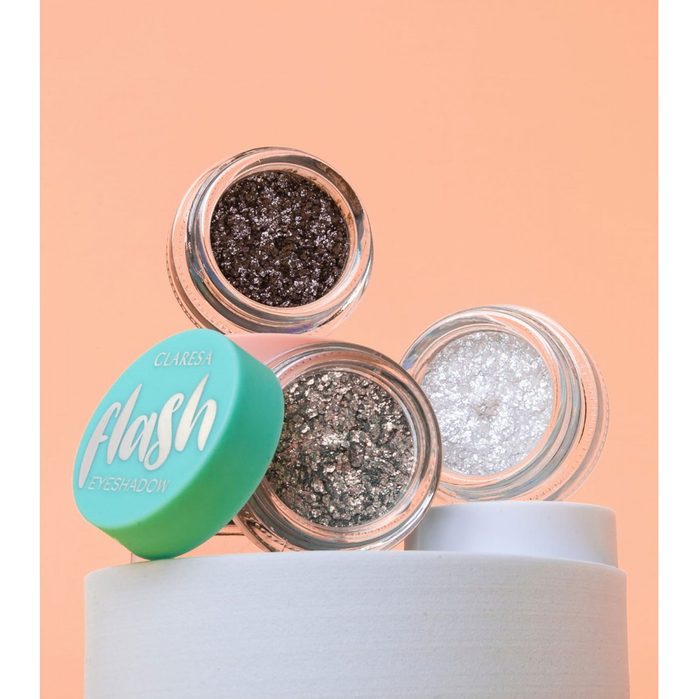 Claresa Flash Sparkling Eyeshadow No 02 Snake Stone (3g) MAKEUP