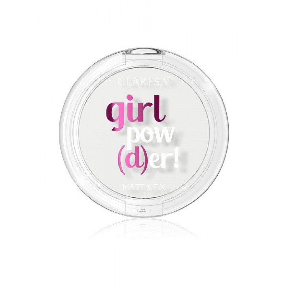 Claresa Girl Powder! Pressed Powder No 00 Transparent (12g) MAKEUP