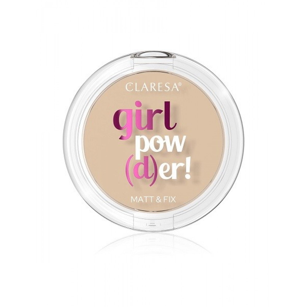 Claresa Girl Powder! Pressed Powder No 01 Translucent (12g) MAKEUP