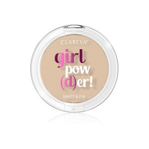 Claresa Girl Powder! Pressed Powder No 01 Translucent (12g) MAKEUP