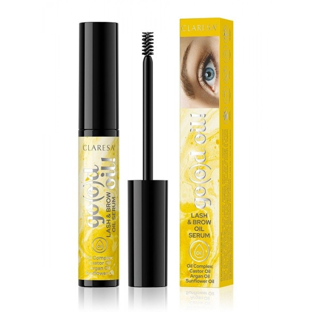 Claresa Go(o)d Oil! Eyebrows And Eyelashes Oil (8ml) MAKEUP