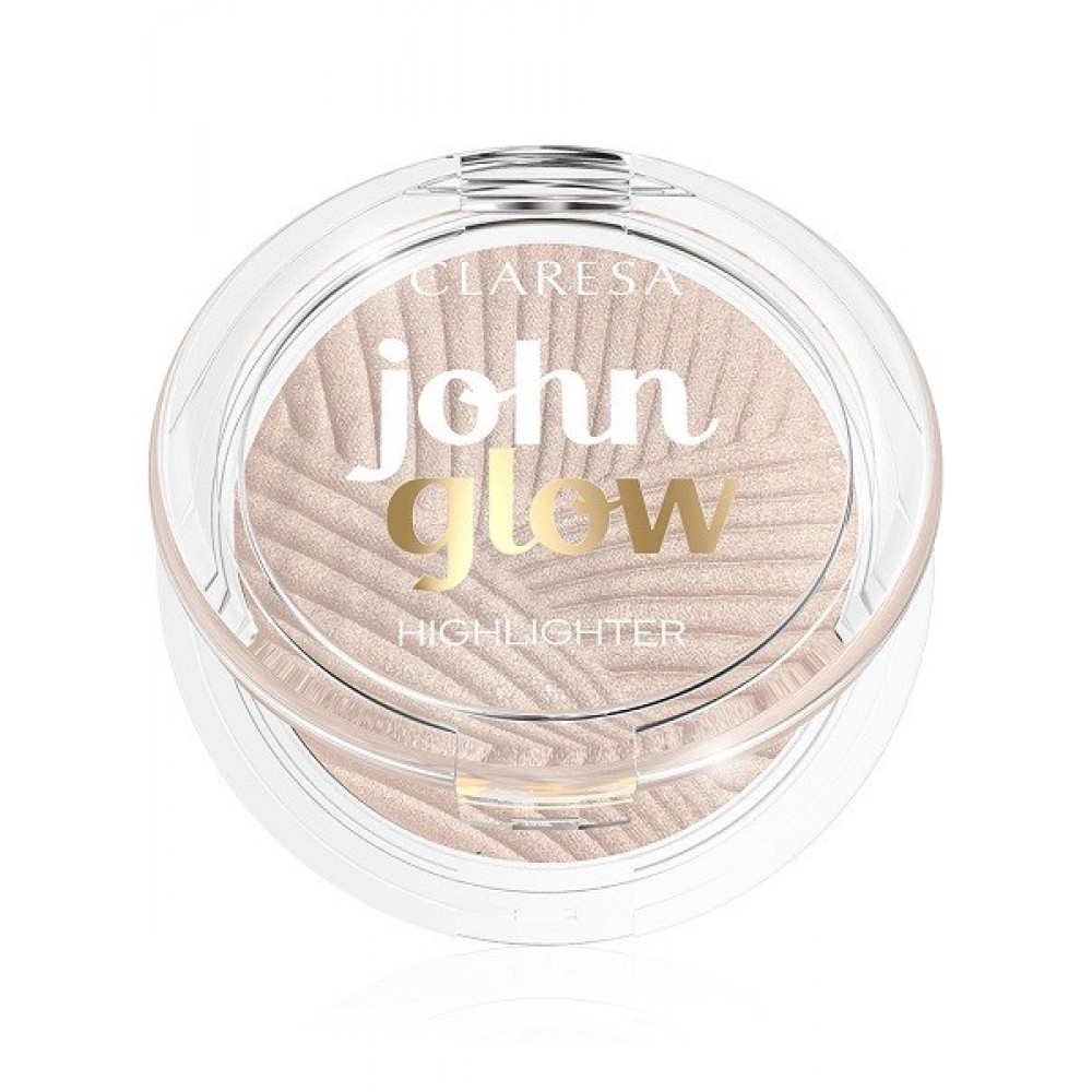 Claresa John Glow Pressed Highlighter No 03 Think Pink MAKEUP