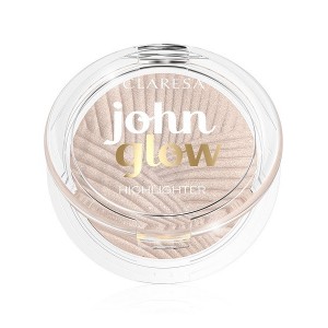 Claresa John Glow Pressed Highlighter No 03 Think Pink MAKEUP