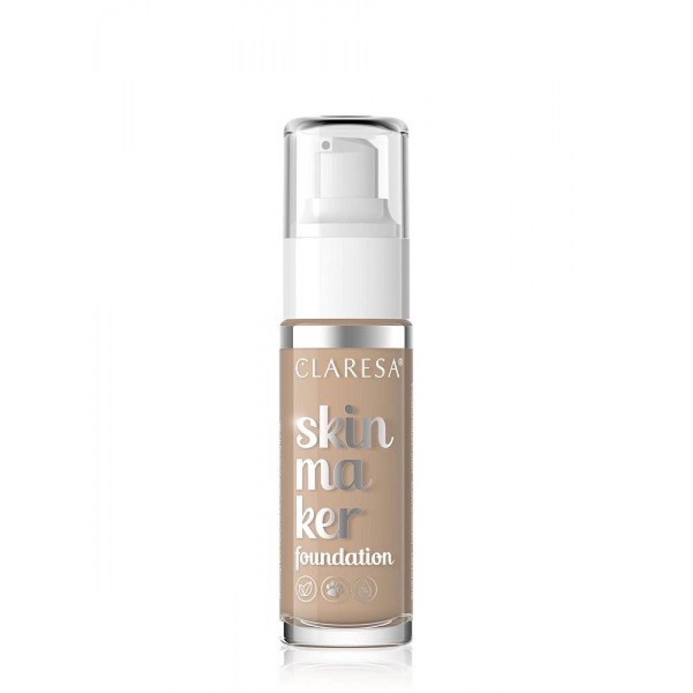 Claresa Skin Maker Full Coverage Smoothing Foundation No 06 Golden Beige (30g) MAKEUP