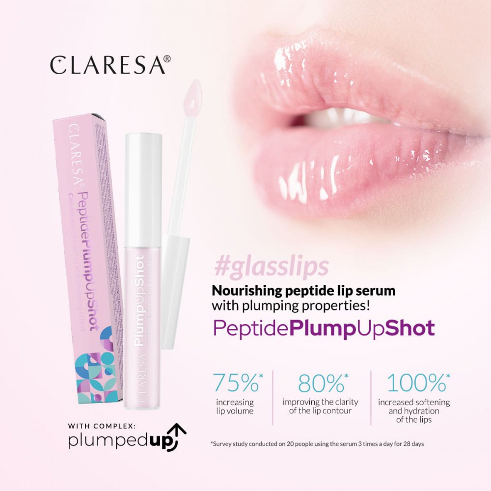 Claresa Peptide Plump Up Shot Conditioning Lip Serum with Plumping Effect 5.7g MAKEUP