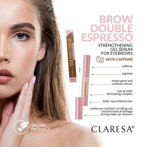 Claresa Brow Double Espresso Brow Serum (6g) MAKEUP